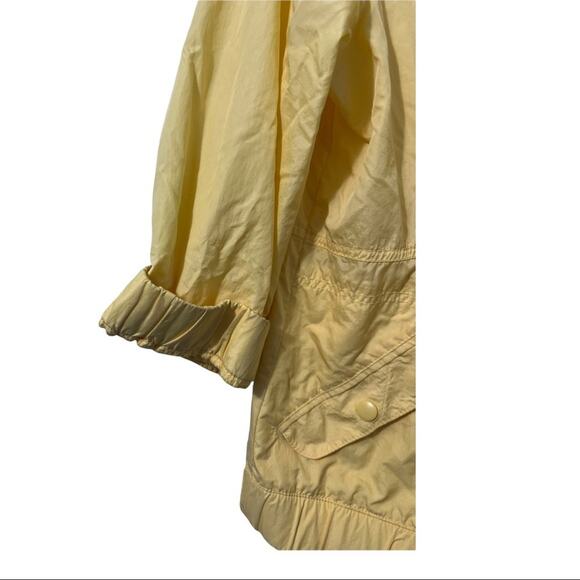 Chico's Zenergy Yellow Lightweight 100% Nylon Jacket Size Large / 12 - Picture 5 of 6